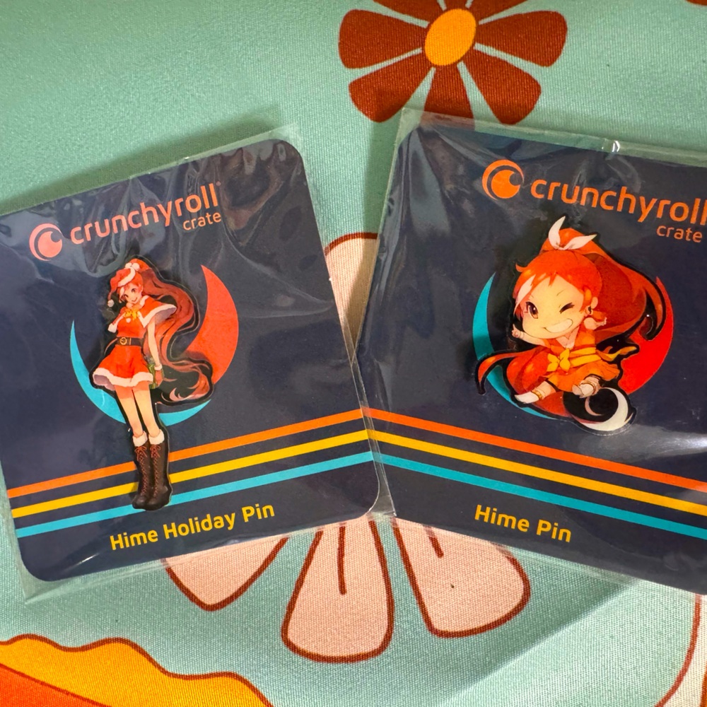Hime crunchy roll pins